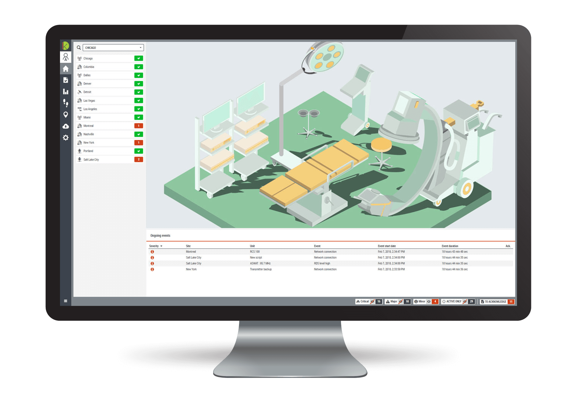 ecran_KYBIO_healthcare Kybio Healthcare screen